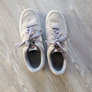 Nike Light Gray Airforce 1 Sneakers